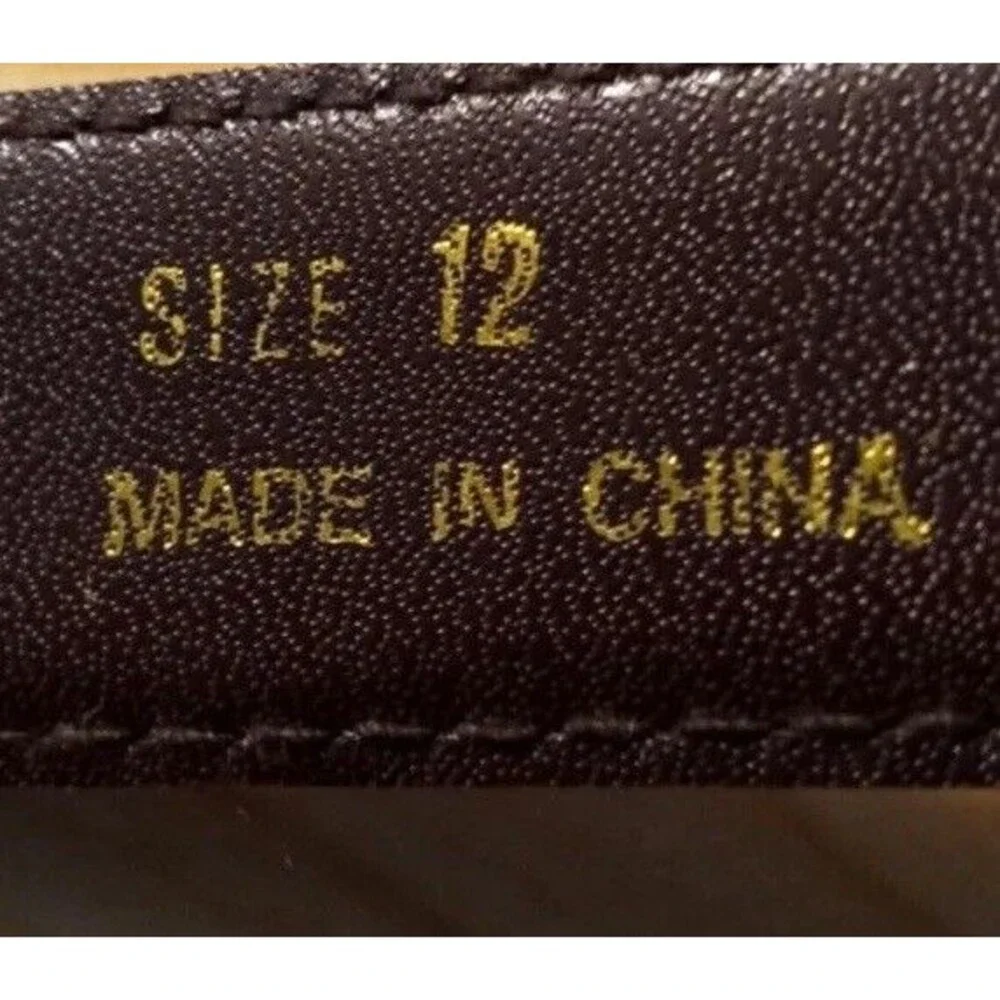 Women's Brown Belt Faux Leather 1